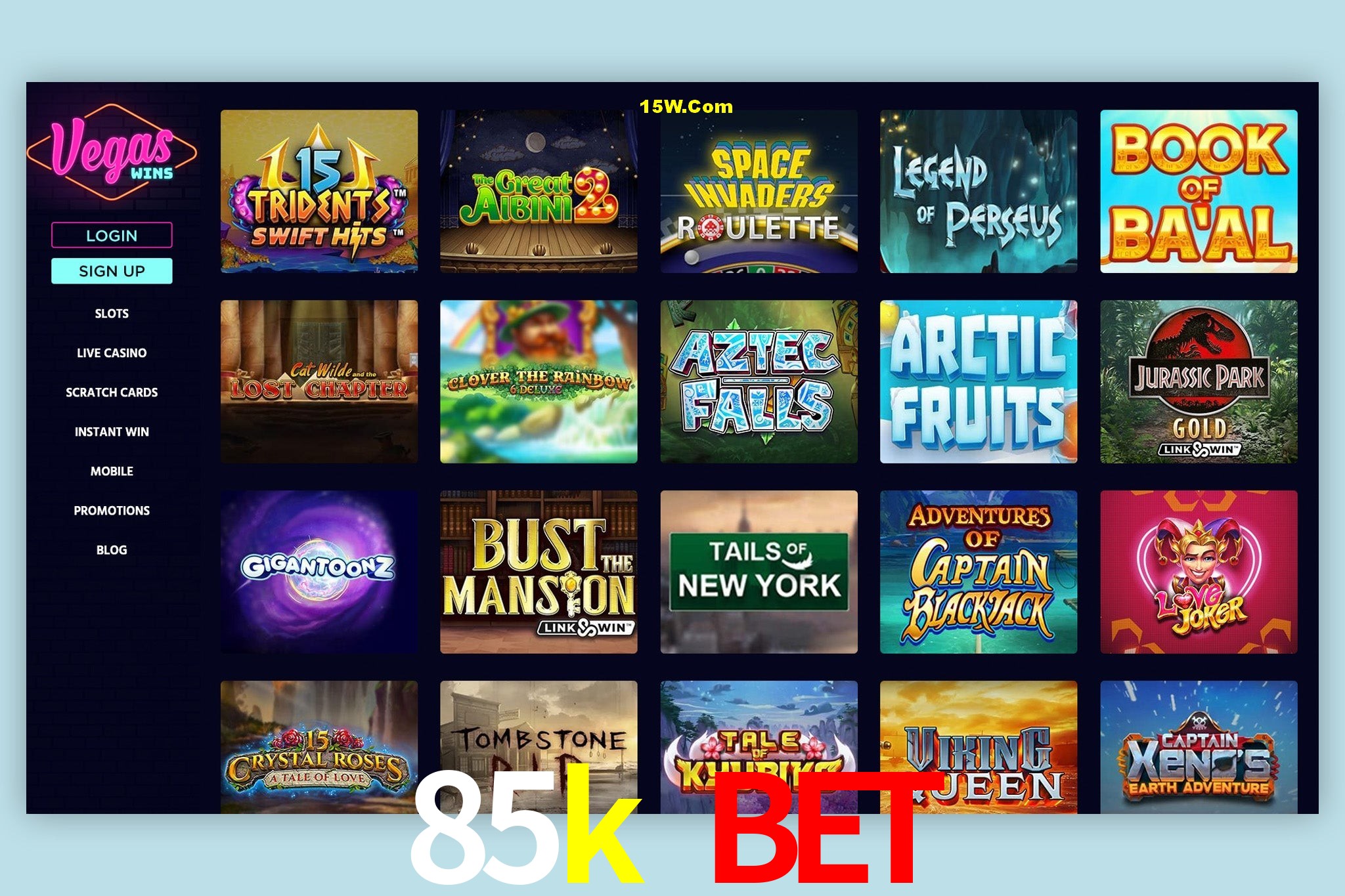 Game Statistics 85k bet